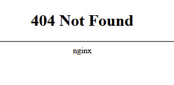 nginx-not-found